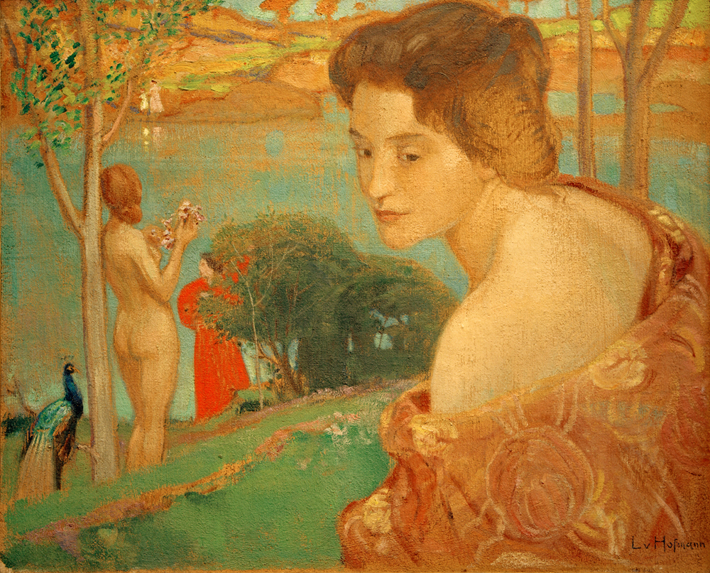Mädchen am Strande od Ludwig von Hofmann