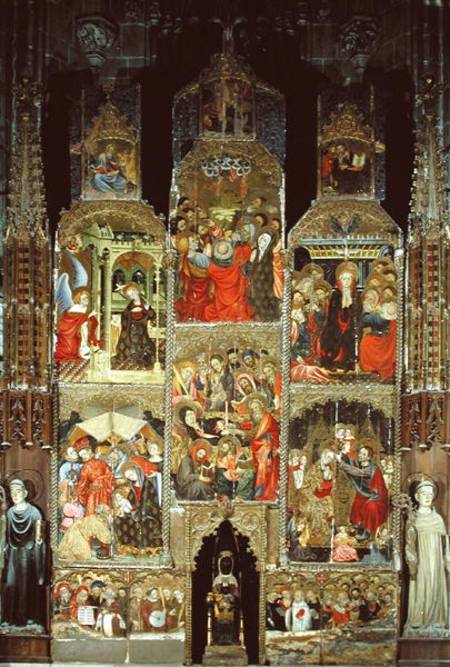 Altarpiece of the Virgin od Luis Borrassá