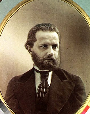 Piotr Ilyich Tchaikovsky (1840-93) 1860 od M. Panov