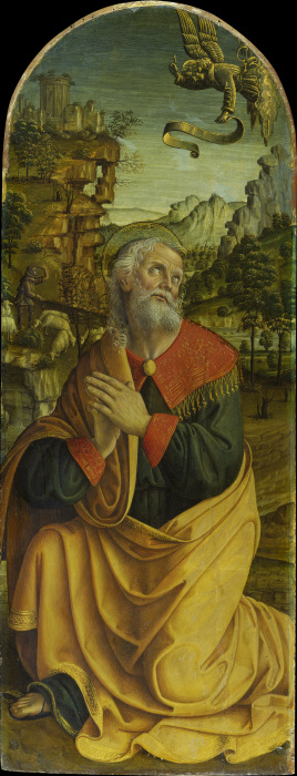 The Annuciation to St Joachim od Macrino d'Alba