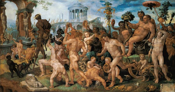 The Triumphal Procession of Bacchus od Maerten van Heemskerck