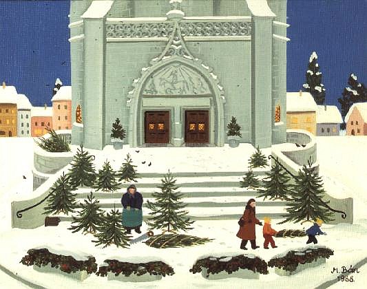 Christmas Tree Selling, 1988  od Magdolna  Ban