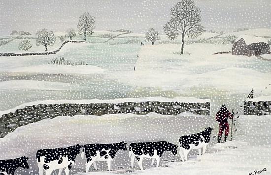 Cotswold: Winter Scene  od  Maggie  Rowe