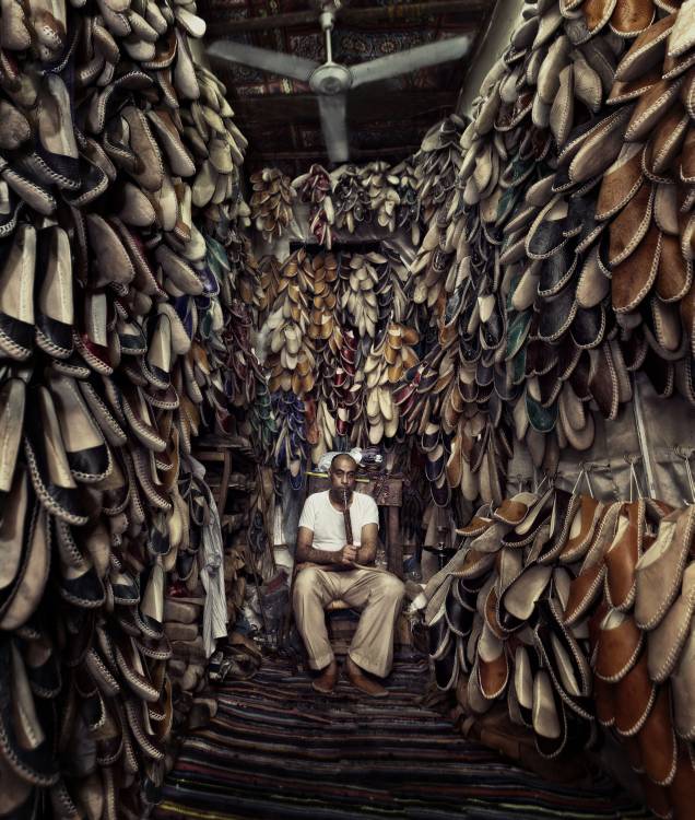 Shoes maker od Mahmoud Fayed