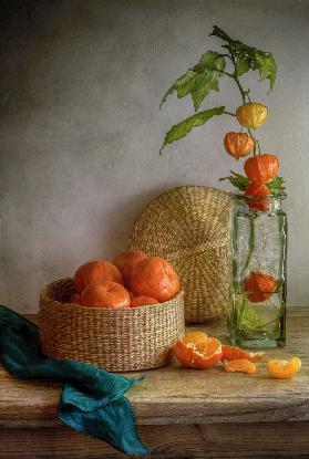Still life with Clementines