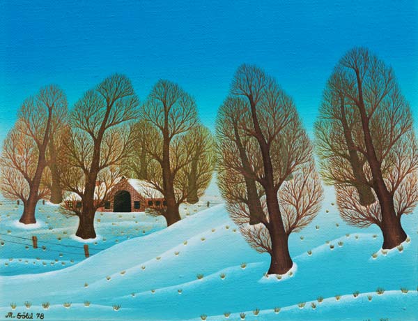 Winter Landscape od  Manfred Sohl