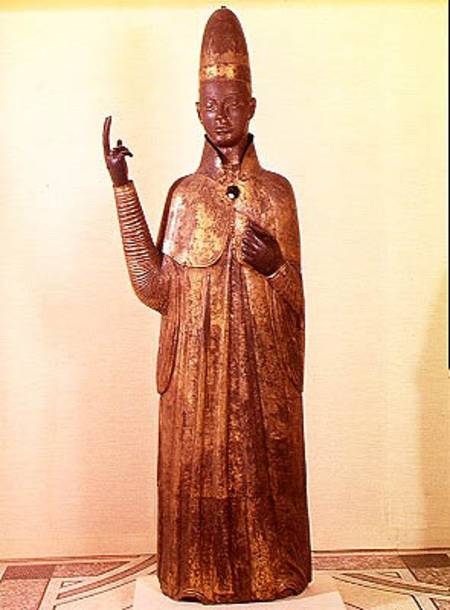 Statue of Pope Boniface VIII (1235-1303) od Manno  di Bandino