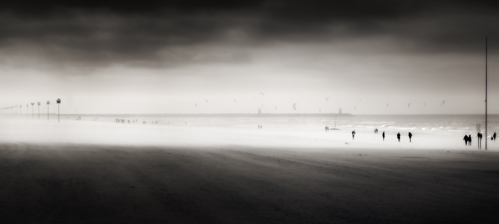 Windy beach od Marc Huybrighs