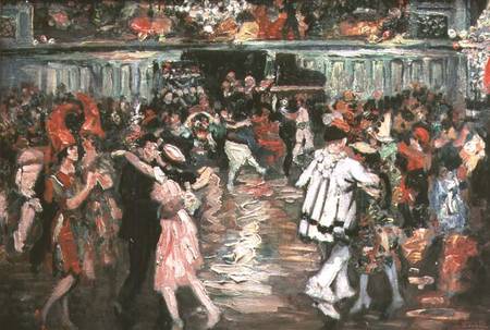 The Ball at the Moulin Rouge od Marcel Leprin