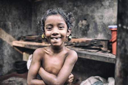 Girl from Dhaka slum