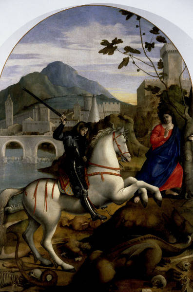M.Basaiti / St.George / Paint./ 1520 od Marco Basaiti