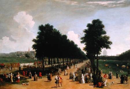 View of the Mall and St. James's Park od Marco Ricci
