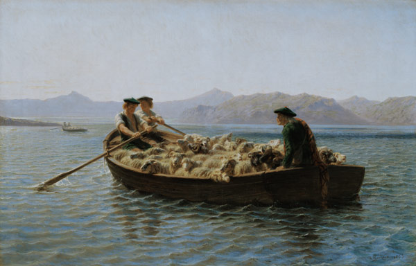 Rowing-Boat od Maria-Rosa Bonheur