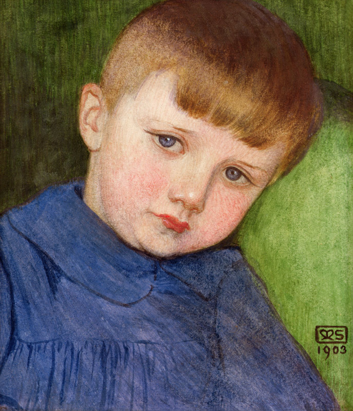 Portrait of Anthony Stokes, 1903 od Marianne Stokes