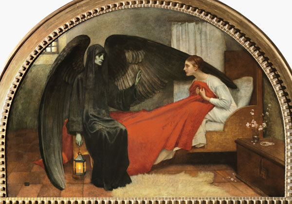 The Young Girl and Death od Marianne Stokes