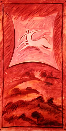Centaure II, 1995 (oil on canvas)  od Marie  Hugo