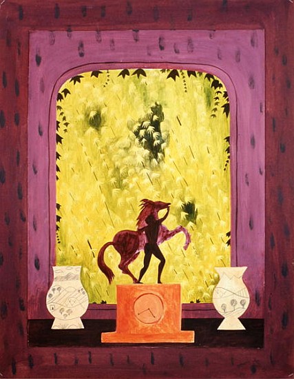 Fenetre du Grand Salon, 1987 (oil on canvas)  od Marie  Hugo