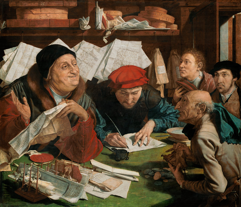 Tax Collector od Marinus Claeszon van Reymerswaele