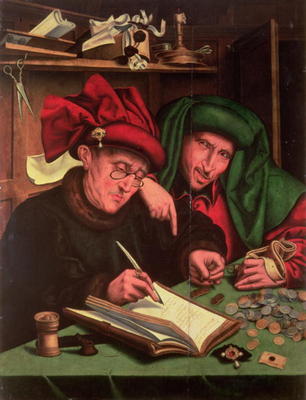 The Usurers, after Massys od Marinus van Roejmerswaelen