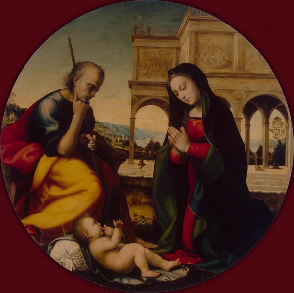 The Adoration of the Christ Child od Mariotto di Bigio Albertinelli