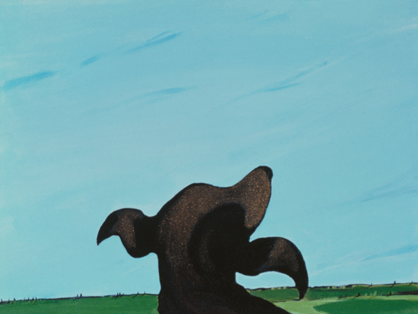 Bronze Profile #2, 1997 (acrylic on canvas)  od Marjorie  Weiss