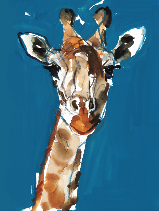 Masai Giraffe od Mark  Adlington