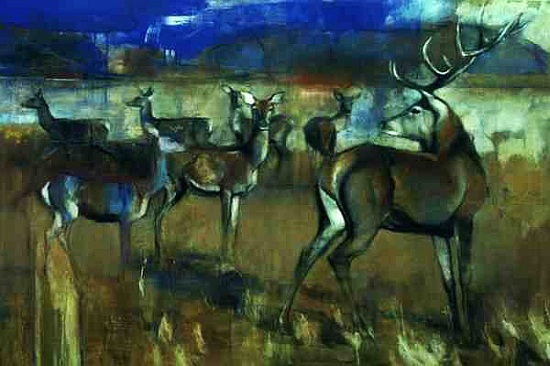 Gathering Deer od Mark  Adlington