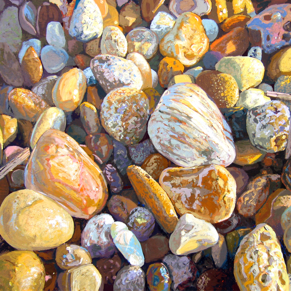 Beach Pebbles od Martin  Decent