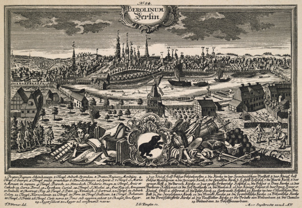 View of Berlin from the north od Martin Engelbrecht