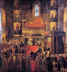 The Coronation of Emperor Paul I and Empress Maria Feodorovna