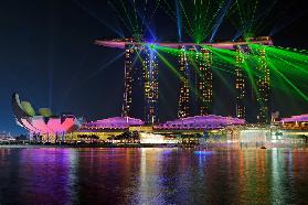 Marina Bay Sands Lasershow