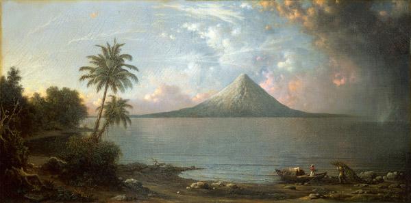 The volcano Omotepe in Nicaragua