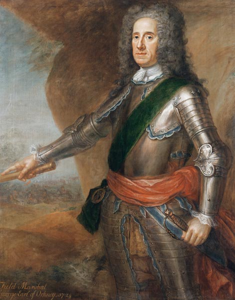 Field Marshal George Hamilton (1666-1737) Earl of Orkney od Martin Maingaud