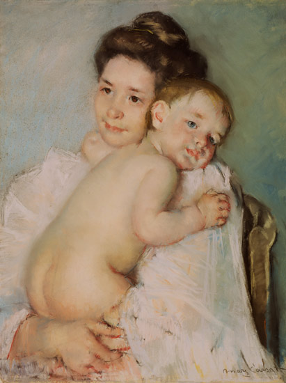 Young mother od Mary Cassatt