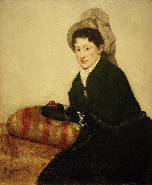 Cassatt / Portrait of Madame X / 1878 od Mary Cassatt