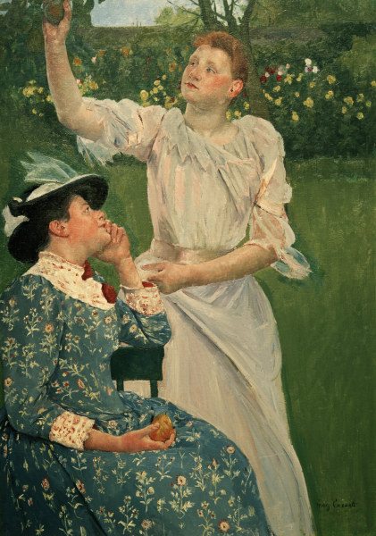 Cassatt / Young Women Picking Fruit od Mary Cassatt