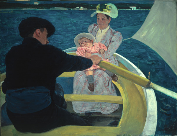 Mary Cassat / The Boating Party / c1893 od Mary Cassatt