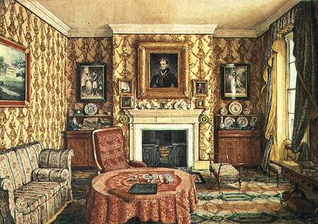 Our Drawing Room at York od Mary Ellen Best
