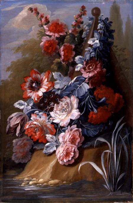 Still Life of Flowers  (pair of 121414) od Mary Moser