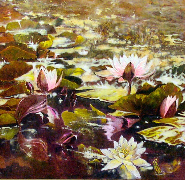Lilies in Melbourne gardens od Mary Smith