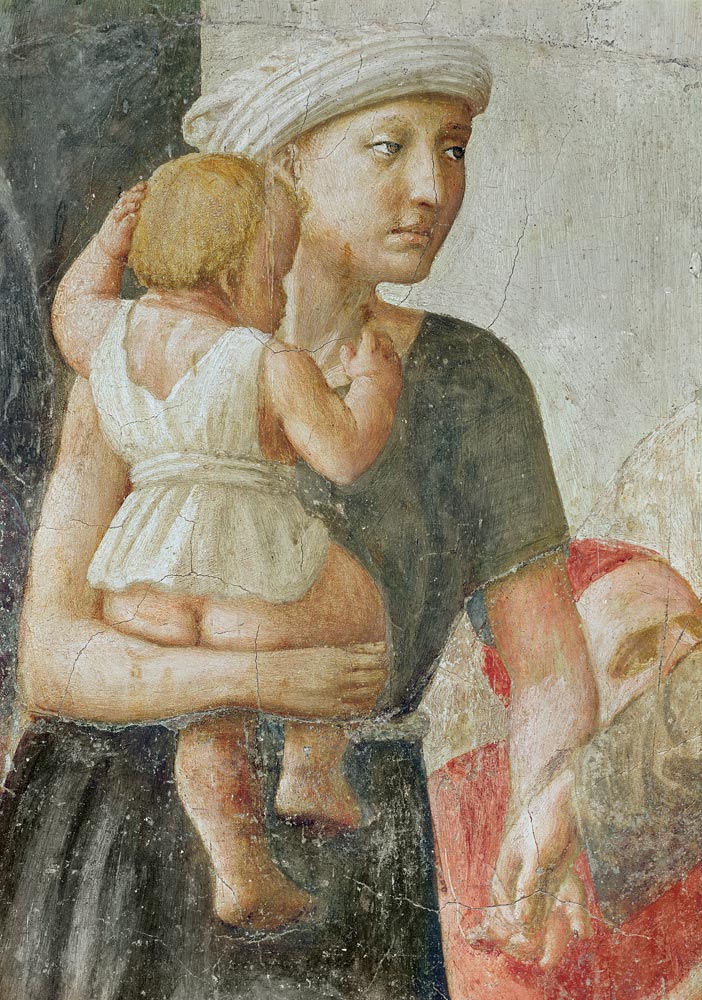 St.Peter Gives Alms od Masaccio