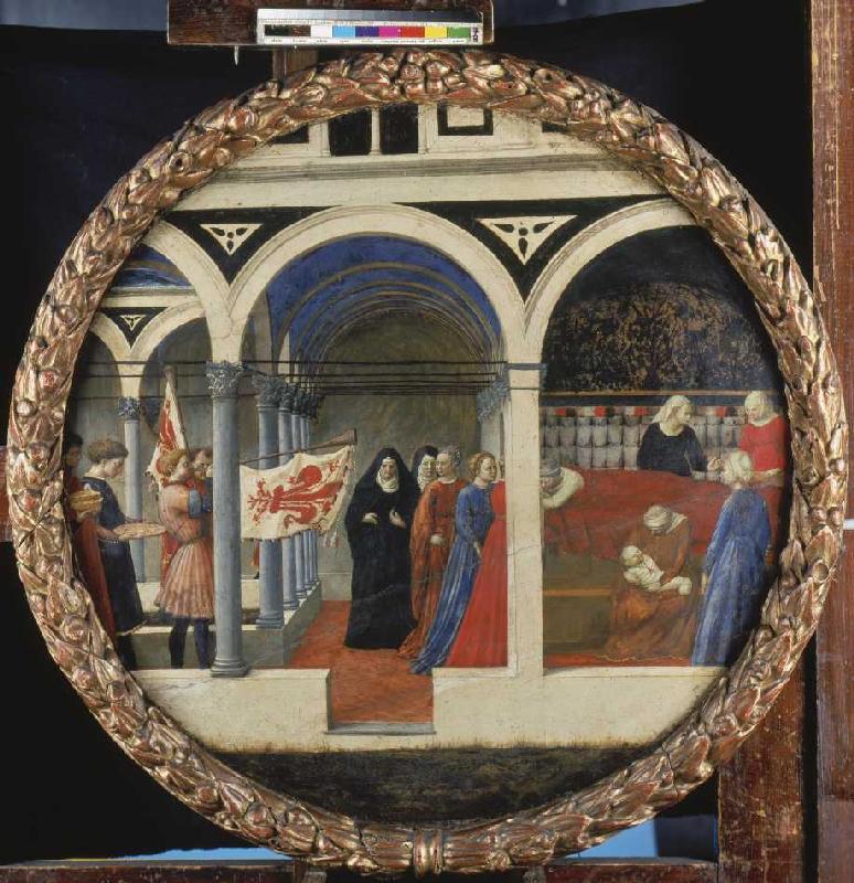 Lying-in of a Florentinerin od Masaccio