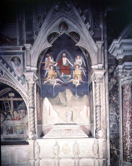 Last Judgement from the Bardi di Vernio Chapel (fresco) od Maso di Banco Giottino