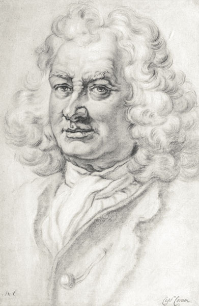 Portrait of Captain Thomas Coram (c.1668-1751) od Mason Chamberlin