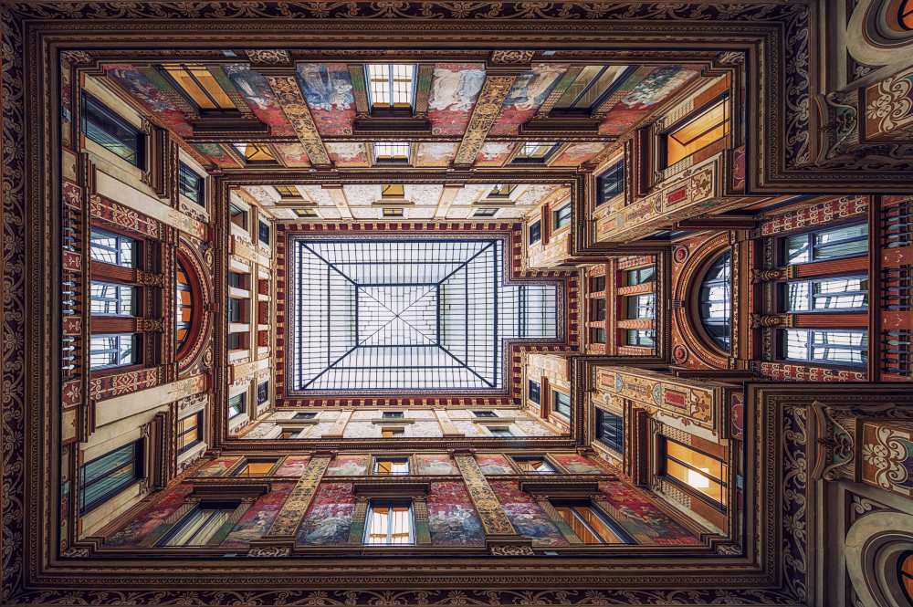 Galleria Sciarra, Rome. od Massimo Cuomo