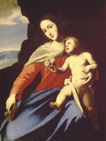 Maria mit dem Kind od Massimo Stanzione