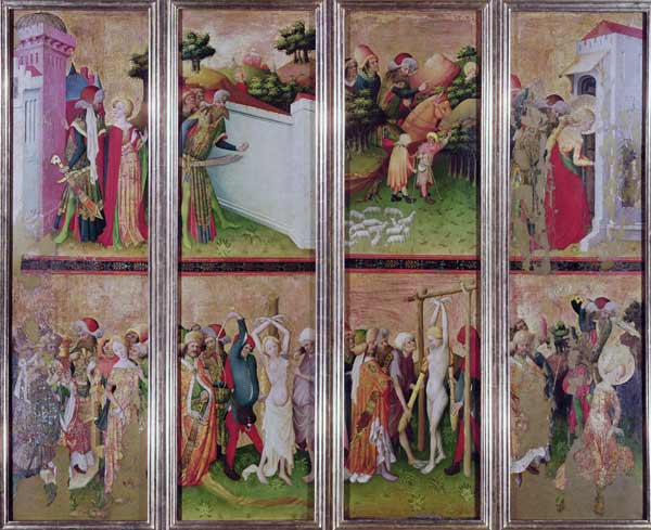 St. Barbara Altarpiece od Master Francke