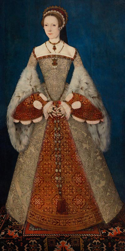 Portrait of Catherine Parr od Master John