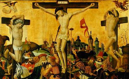 The Crucifixion od Master of Hamburg