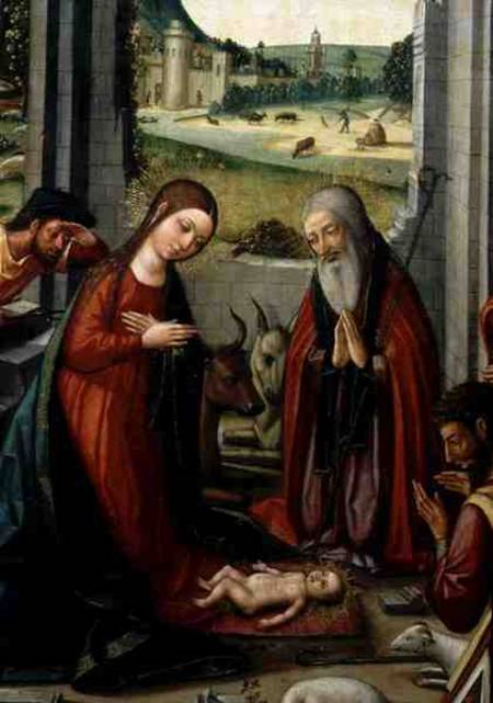 Nativity od Master of Jativa